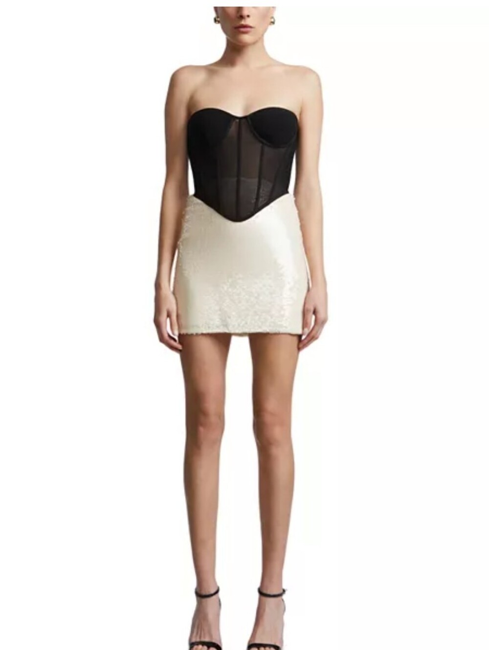 BCBGMAXAZRIA Mila Corset Mini Dress Size 4